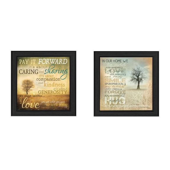 TrendyDecor4U Meaning Collection By Marla Rae Printed Wall Art V207-405