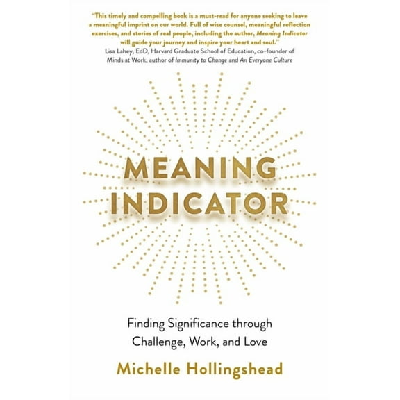 Meaning Indicator: Finding Significance Through Challenge, Work, and Love, (Paperback)