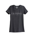 thumbnail image 1 of Meaning Of A Grandma Women's Fashion Relaxed T-Shirt Tee Charcoal Grey 2X-Large, 1 of 3