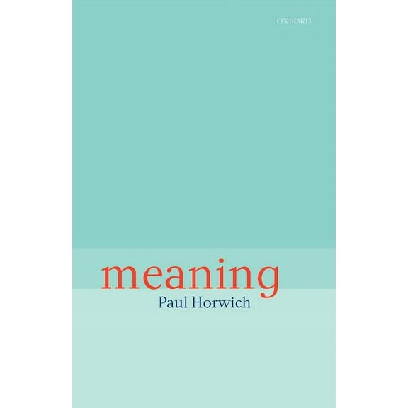 Meaning, (Paperback)