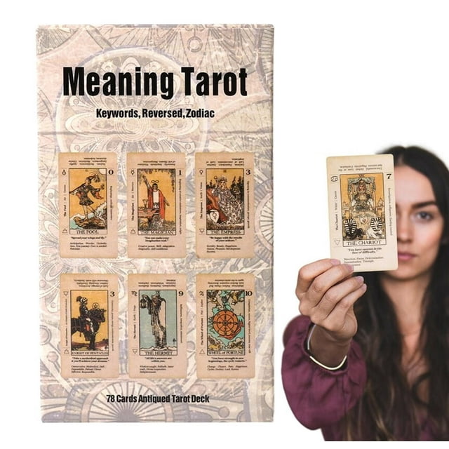 Meaning Tarot 78 Cards Pocket Sized Deck Tarot And Oracle Comics Tarot