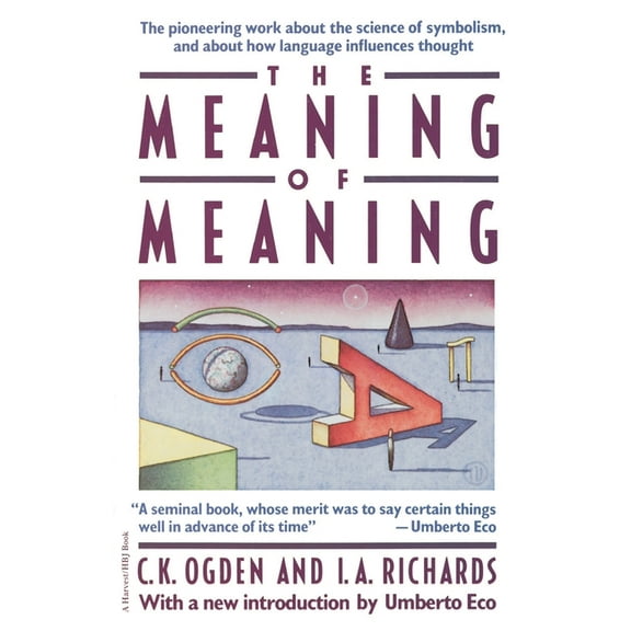 Meaning of Meaning, (Paperback)