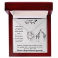 thumbnail image 1 of The Most Meaningful Gift For A New Mom - Giraffe Necklace, New Mom Mother's Day Gift, First Time Mom Gift, New Mom Gift Jewelry - Forever Love Necklace - White Gold or Yellow Gold - Gift Box, 1 of 5