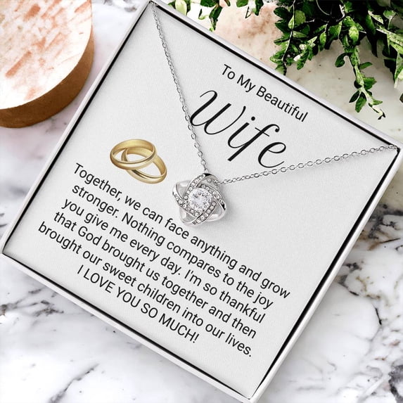 Gold Rong's Meaningful Jewelry For Wife, A Meaningful Necklace For Your Loving Wife ...