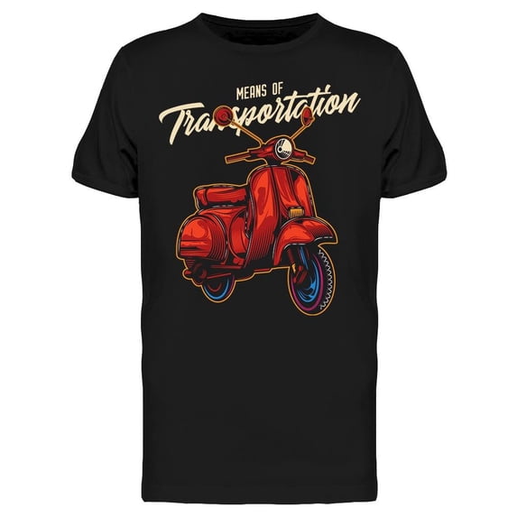 Means Of Transportation, Bike T-Shirt Men -Image by Shutterstock, Male Small