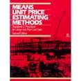 thumbnail image 1 of Pre-Owned Means Unit Price Estimating Methods: Standards & Procedures for Using Unit Price Costing (Paperback) 0876293151 9780876293157, 1 of 1