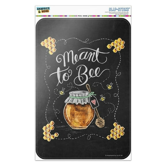 Meant to Bee Honey Pot Love Home Business Office Sign