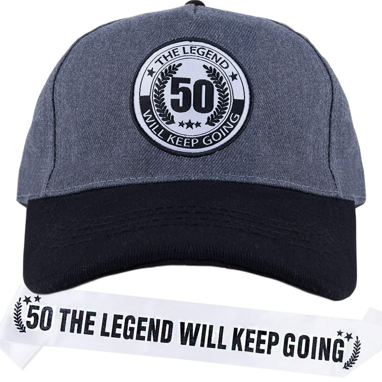 Meant2Tobe 50Th Birthday Hat For Men 50Th Birthday Cap For Him