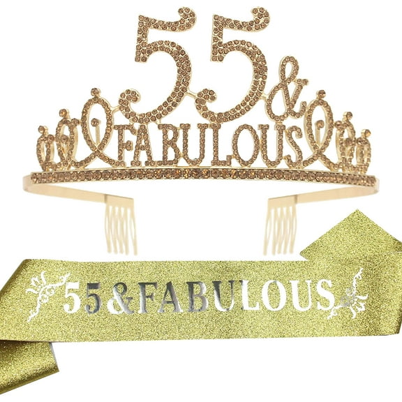 Meant2Tobe | 55Th Birthday55 Birthday Decorations55Th Birthday Women Sash55