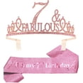 thumbnail image 1 of Meant2Tobe | 7Th Birthday Gifts For Girl7Th Birthday Tiara And Sash Pink7Th, 1 of 8