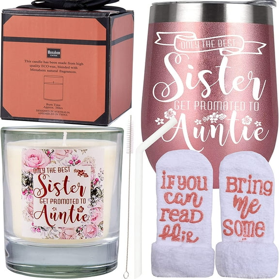 Meant2Tobe | New Auntie Announcement New Aunt Gifts For Sisters Only Best