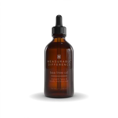 Measurable Difference Tea Tree Oil for Face & Body, 4 oz - Moisturize Dry Skin