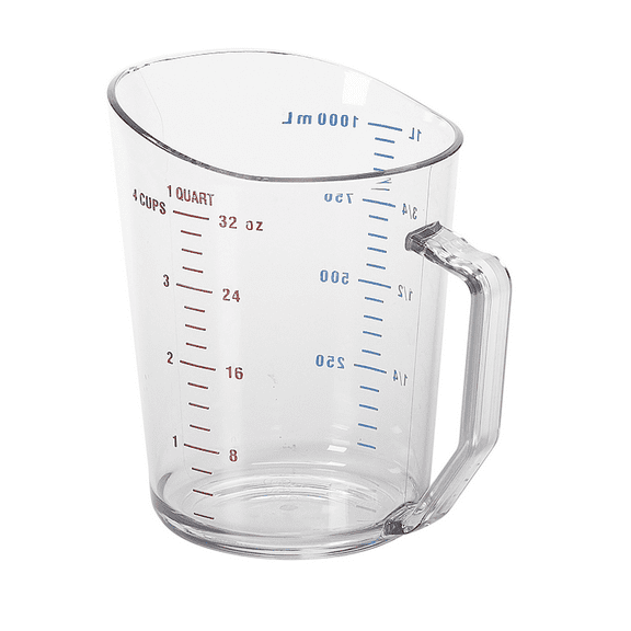 Measure Cup 1 Quart Clear