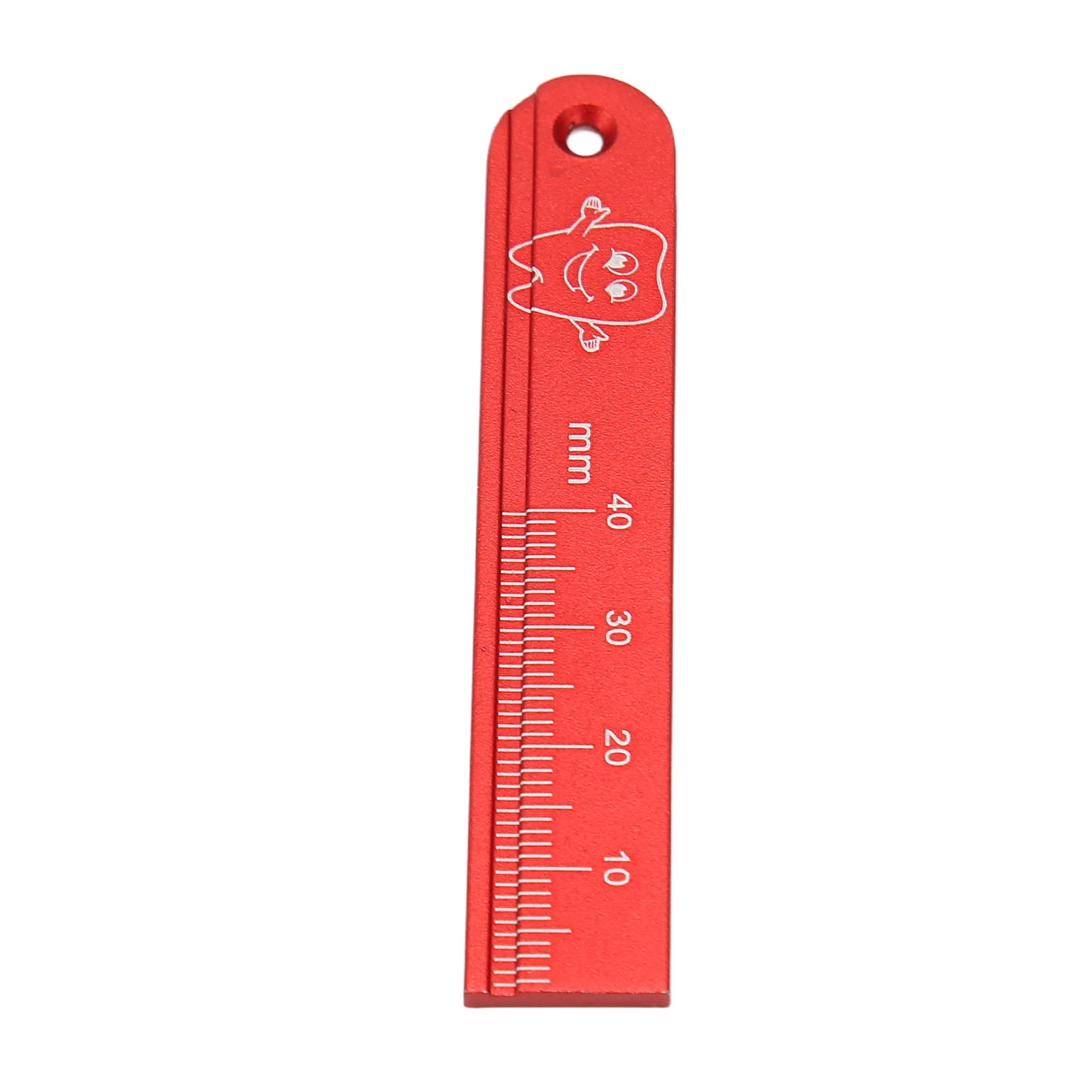 Measure Ruler, Professional Accurate Red High Temp Metal Endodontic