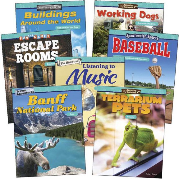 Measurement & Data Book - Grade 6 - Set of 7