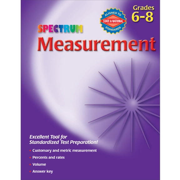 Pre-Owned Measurement, Grades 6 - 8 (Paperback) 0769663362 9780769663364