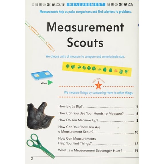 Pre-Owned Measurement Scouts - Using Measurement Tools to Solve Problems (Scholastic Math Place, Measurement Scout) 9780590278881 Used