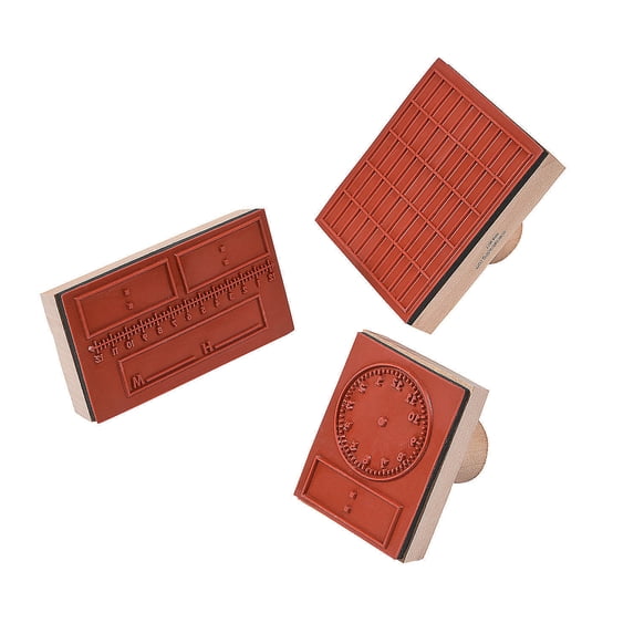 Measurement Stamper Set - Stationery - 3 Pieces