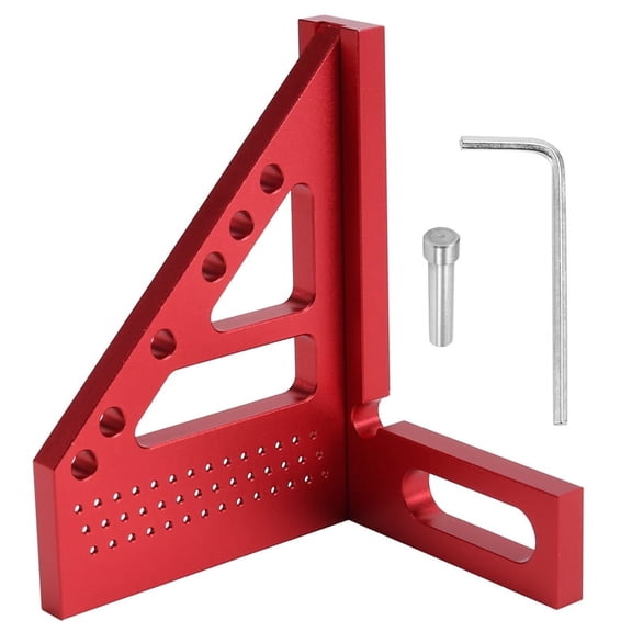Measurement Tool Woodworking Square Protractor Aluminum Alloy Woodworking Square with y20813