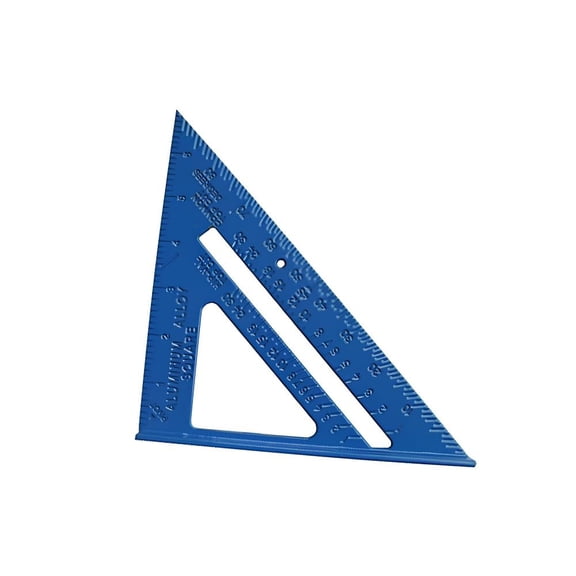 Measurement Tools Carpenter Ruler Speed Square Protractor Miter Framing Tri-square Line Scriber Saw Guide