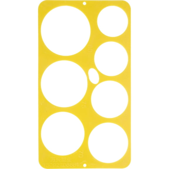 Measuring Circle Fruit Diameter Ruler Fruits Measure Ruler Tangerines Diameter Measuring Tool