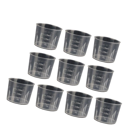 Measuring Cup Set Clear Liquid Measuring Mixing Cup Liquid Container ...