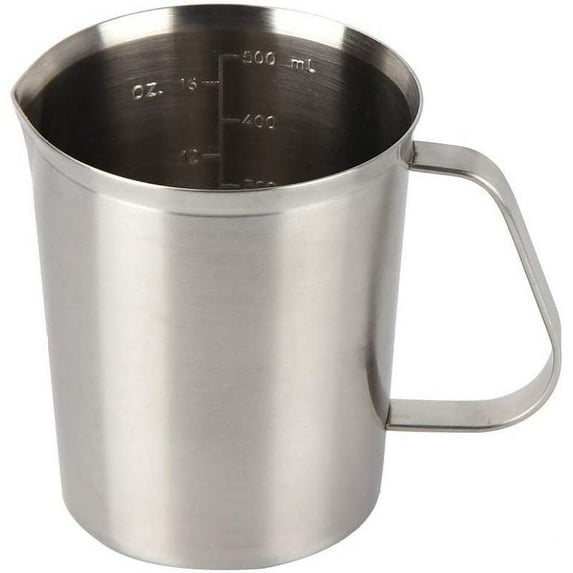 Measuring Cup, Stainless Steel Measuring Cup Milk Jug with