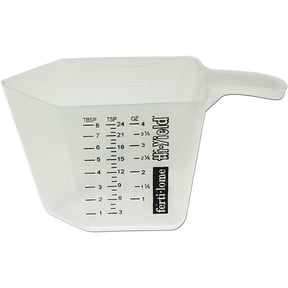 Fertilome Measuring Cup - BPA-Free Plastic, Clear - 1 Qt