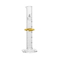 thumbnail image 1 of Measuring Cylinder, 25ml - ASTM, Class B Tolerance ±0.34ml - Protective Collar, Hexagonal Base - White Graduations - Borosilicate 3.3 Glass - Eisco Labs, 1 of 6
