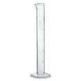 thumbnail image 1 of Measuring Cylinder, 25ml - Class B Tolerance - Octagonal Base - TPX Plastic - Industrial Quality, Autoclavable - Eisco Labs, 1 of 3