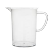 eisco labs 500ml polypropylene beaker with handle and spout, 10ml graduations