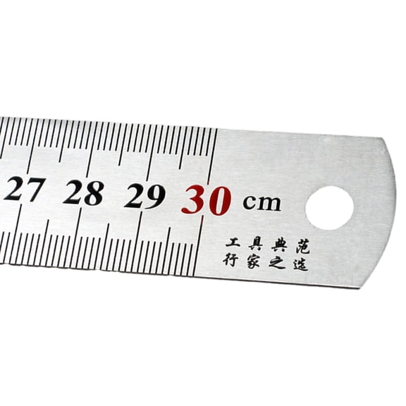 Measuring Metal Rulers for Engineering Drawing, Straight Edge Stainless Steel Rulers Metal Precisions Rulers