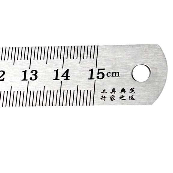 Measuring Metal Rulers for Engineering Drawing, Straight Edge Stainless Steel Rulers Metal Precisions Rulers