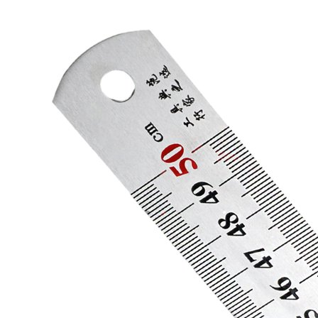 Measuring Metal Rulers for Office Engineering Drawing, Straight Edge Stainless