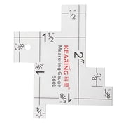 Measuring Quilting Sewing Ruler Quilter Craft for DIY Patchwork Perfect for Cutting Fabric, Quilting, Sewing Measurement Etc