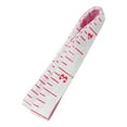 Measuring Ruler Furenl, Background and Inch with Ruler 1M Plastic and Soft Characters Cm White