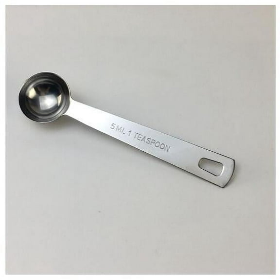 Measuring Spoon Multipurpose Stainless Steel 5ml Measuring Spoon Metal Measuring Scoop for Baking