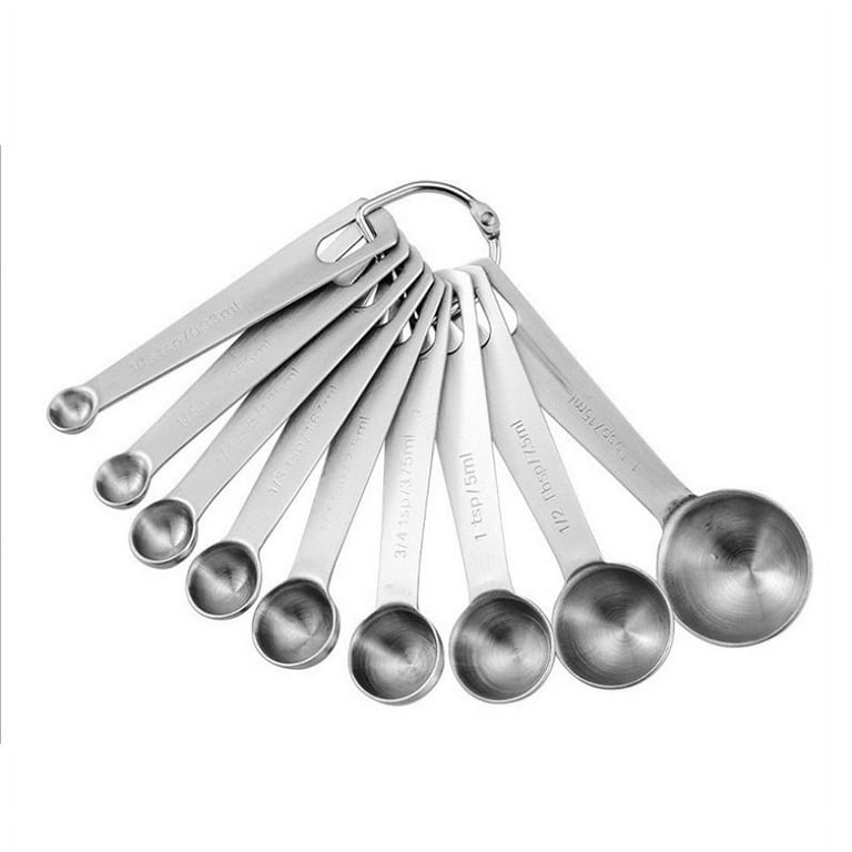 120/200ml Measuring Spoon Baking Tool 304 Stainless Steel Double