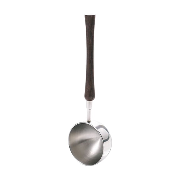 Measuring Spoon, Stainless Steel Coffee Seasoning Spoon, Pear Wood Handle Utensil, Precision Measuring Tool For Coffee Milk Powder Spice Dispensing
