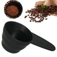 thumbnail image 1 of Measuring Spoons, 1Pc Black Plastic Coffee Scoop, Plastic Measuring Scoops with Scale Short Handle, Measuring Cup for Coffee Beans Baking Cooking Kitchen, 1 of 5