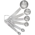 thumbnail image 1 of Measuring Spoons 6 Piece Stackable Stainless Steel Measuring Spoons Kit Cooking Tool, 1 of 7