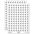 thumbnail image 1 of Measuring Spoons Baking Cooking 200+ Round Stickers - White - Matte Finish - 0.50" Size, 1 of 3