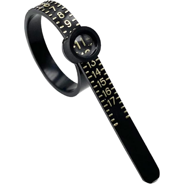 Measuring Standardized Ring Ruler High Precision Plastic Labor-Saving ...