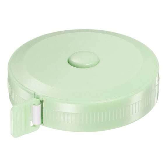 Measuring Tape 1.5M/60-inch Round Retractable Tailors Tape Measure Pocket Size, Green