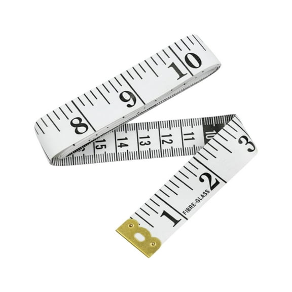 Measuring Tape 59 Inch Dual Scale PVC Soft Flexible Locking Mini Sewing Dressmaker Body Cloth Tape Accurate Inch Centimeter Pocket Size Portable for Tailor DIY Waist Measurement