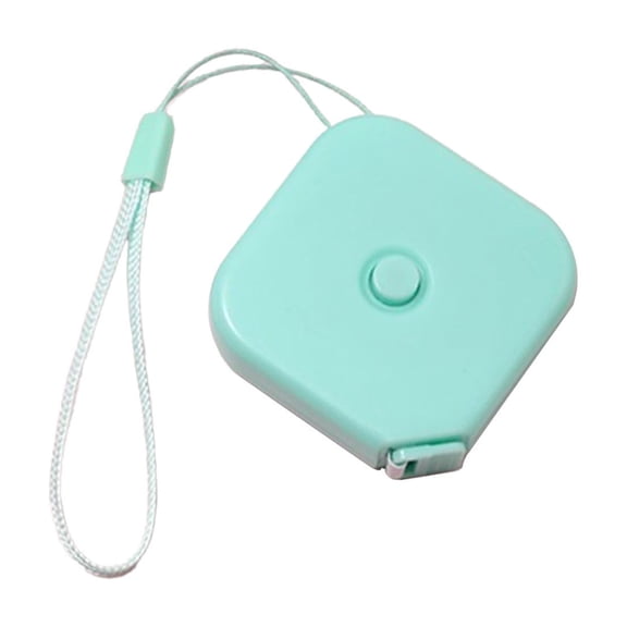 Measuring Tape Retractable, Dual Sided Multipurpose - Accurate & Precise - for Sewing, Seamstress, Tailor, Cloth, Waist, Crafting, Fitness Green