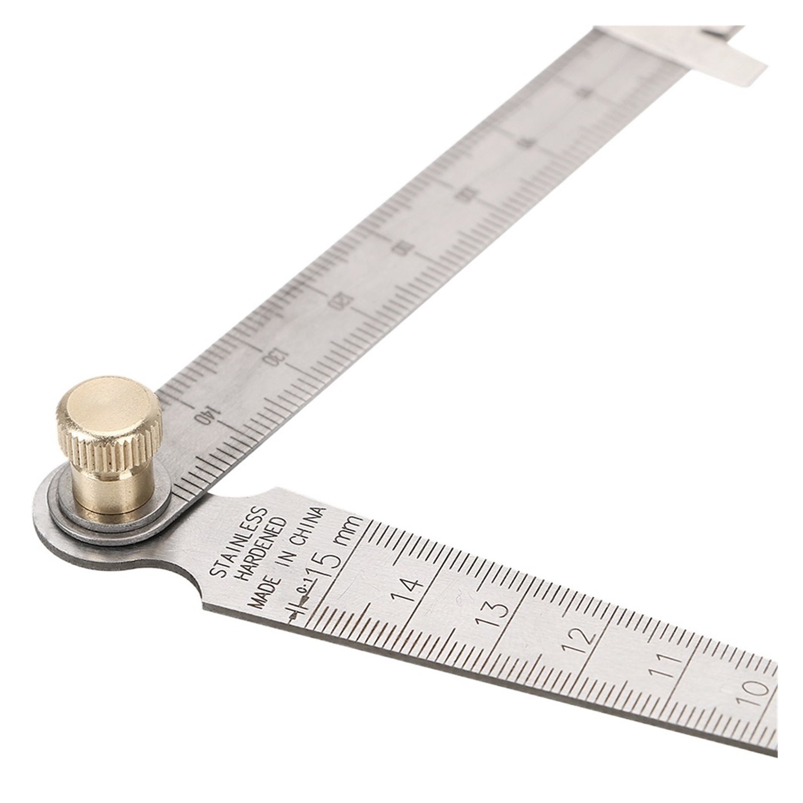 Measuring Tool 1-150mm Feeler Gauges Bore Measurement Stainless Steel Wedge Taper Ruler ,Easy to Use