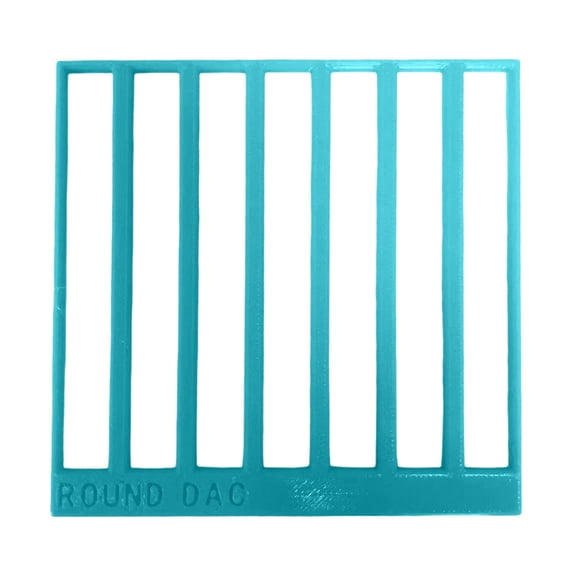 Measuring Tools for Art Creation 3D Printed Painting Ruler Grid Tool with Square and Multiple Rectangle Grids for Precise Drilling Craft Projects and Grid Alignment