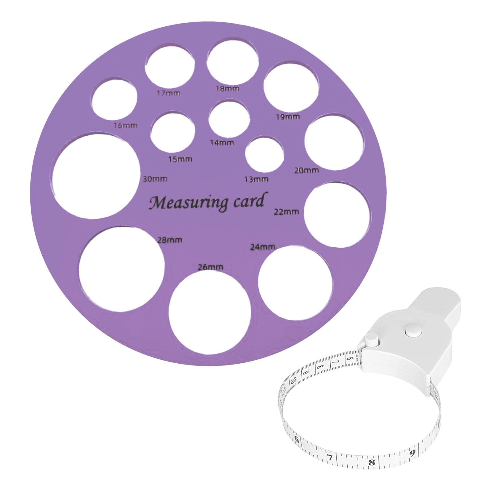 Measuring Tools Circular nipple measuring silicone ruler nipple ...