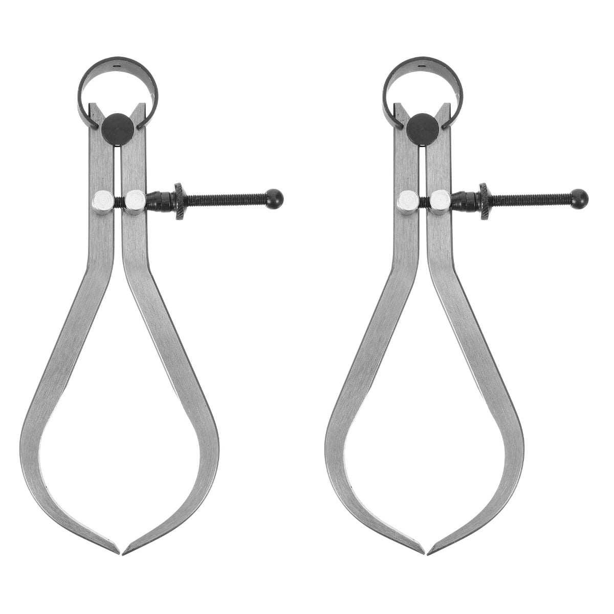 Measuring Tools Divider Spring Caliper 2 Pack External Calipers Wood